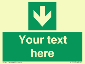 Custom Safe Condition Down arrow